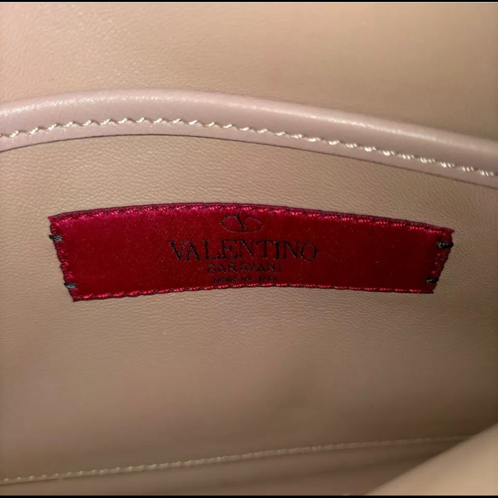 Auth VALENTINO Garavani Shoulder Bag Pink Leather 1731451 - Picture 8 of 16